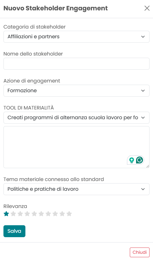 ESG Reporting stakeholder engagement - Ecomate