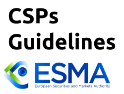 ESMA CSPs Guidelines